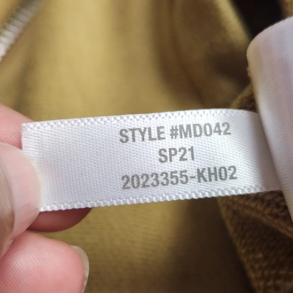 Madewell Resourced Cotton Relaxed Hoodie Sweatshirt In Olive Surplus Size M